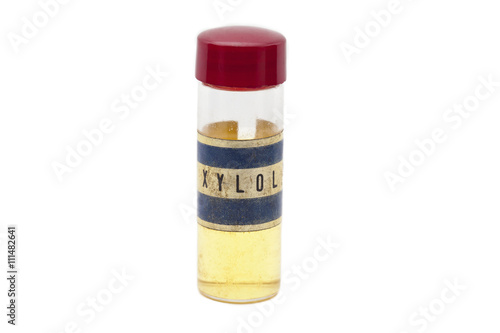 xylol solvent bottle