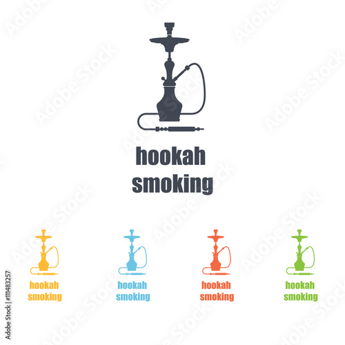 hookah smoking icons