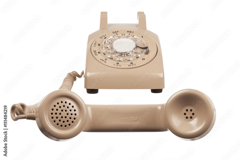 old rotary phone