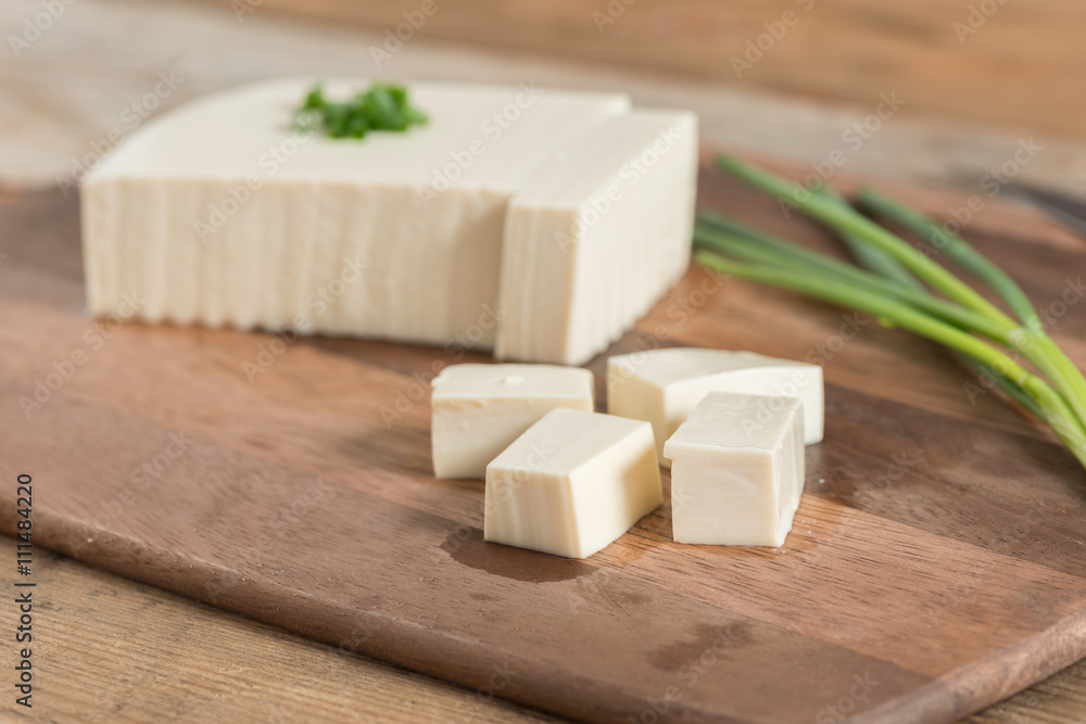 Raw Soy Tofu.