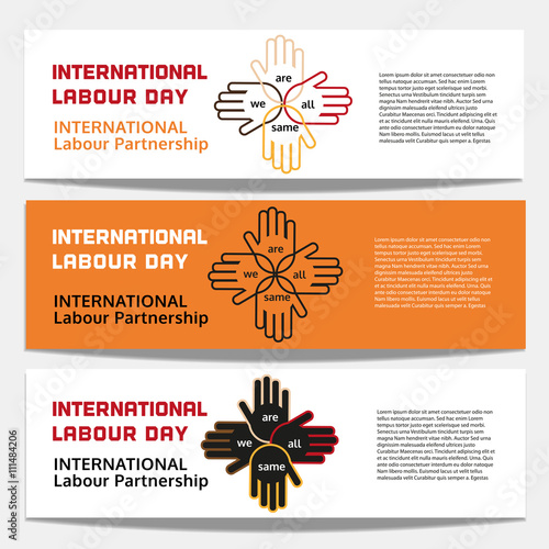 Set of vector banners.