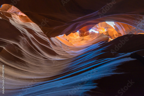 sandstone abstract of the Antelope Canyon, Page, Arizona, USA
