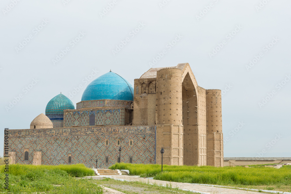 The Mausoleum Of Khoja Akhmet Yassaui, Turkestan, Kazakhstan