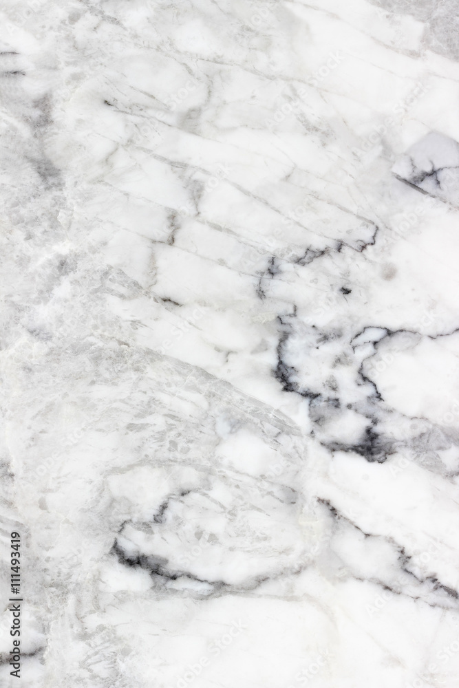 White marble texture background pattern with high resolution.