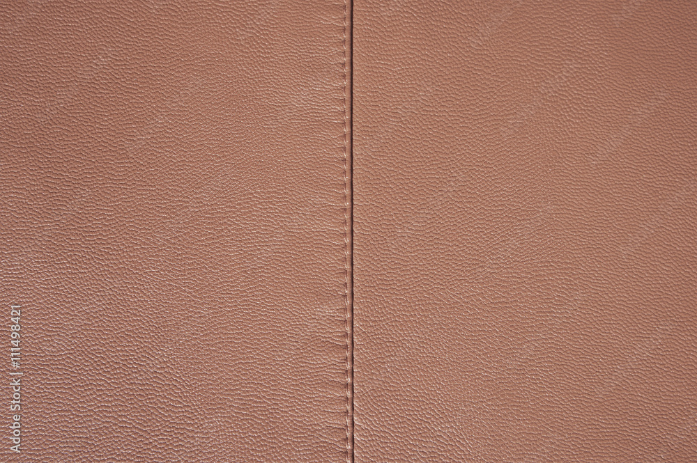 Fototapeta premium Light brown leather texture