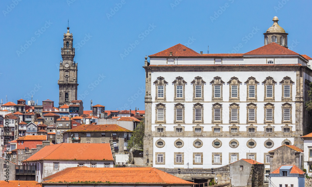Paco Episcopal building in the historical center of Porto
