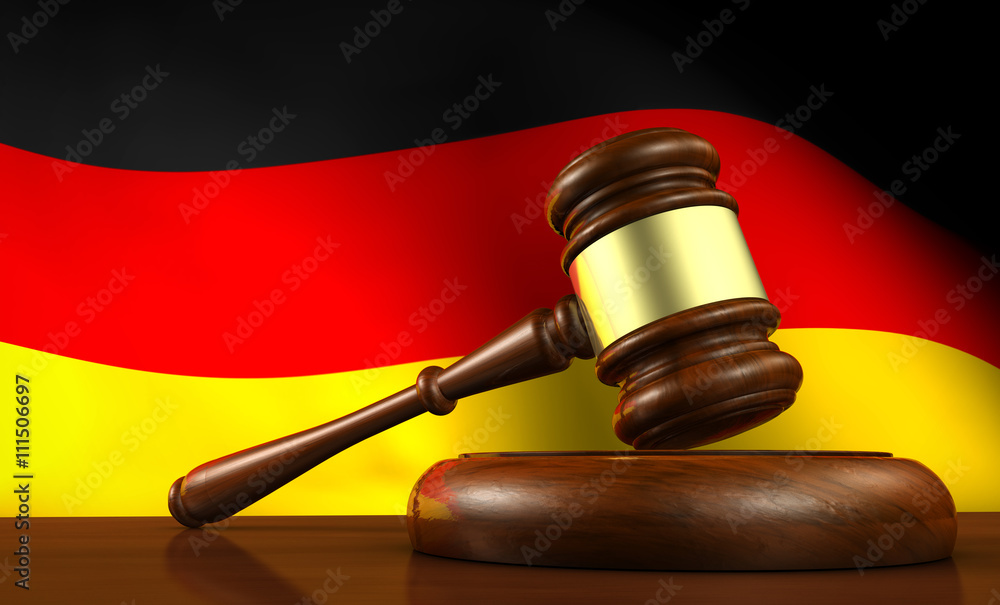 German Law Legal System Concept