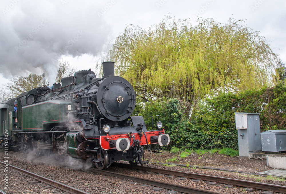 Les locomotives à vapeur au dépôt ferroviaire de Schöneweide