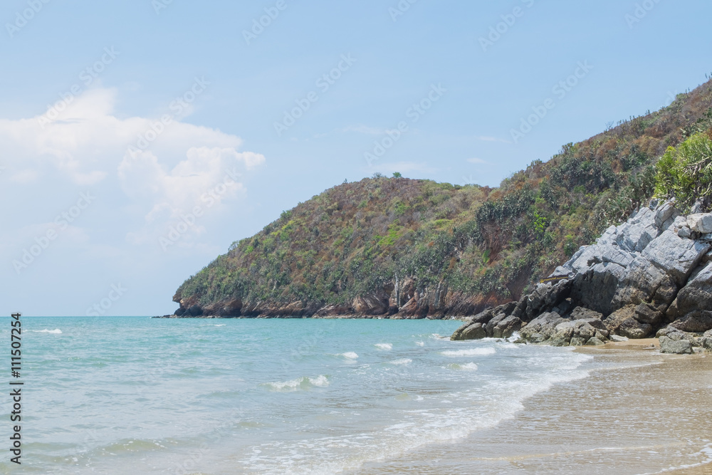 Tropical Beach “Khao Kalok” in Pranburi, Prachuap Khiri Khan
