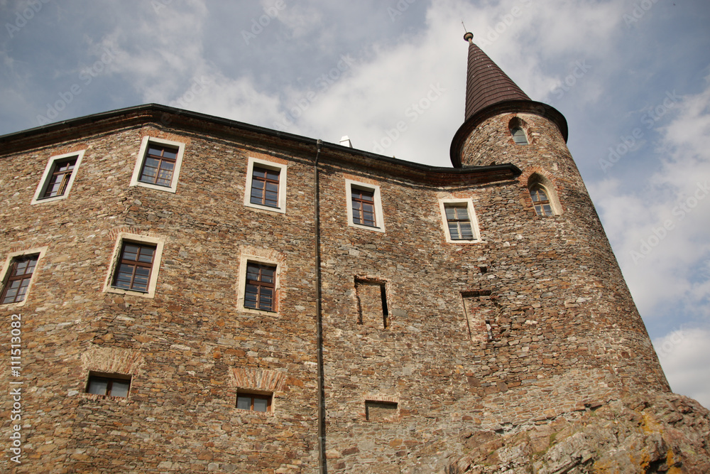 Medieval Velhartice castle
