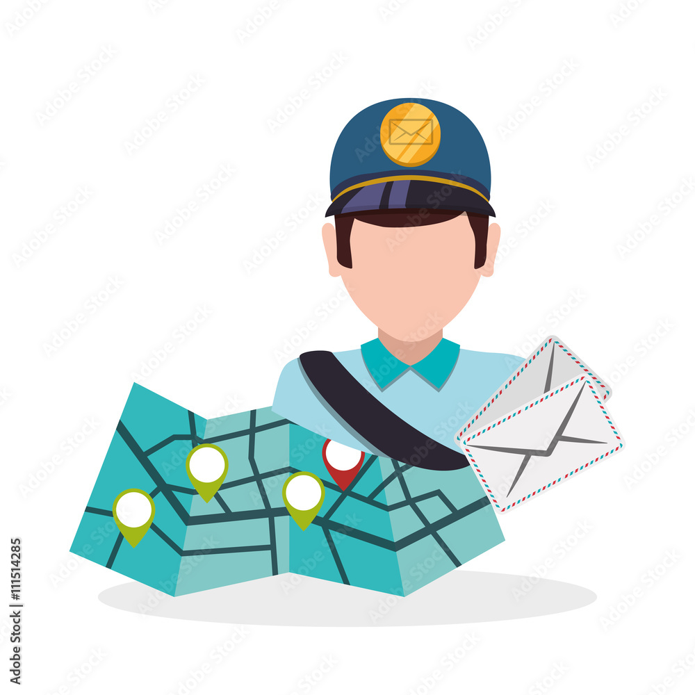 Delivery design. shipping  icon. White background 
