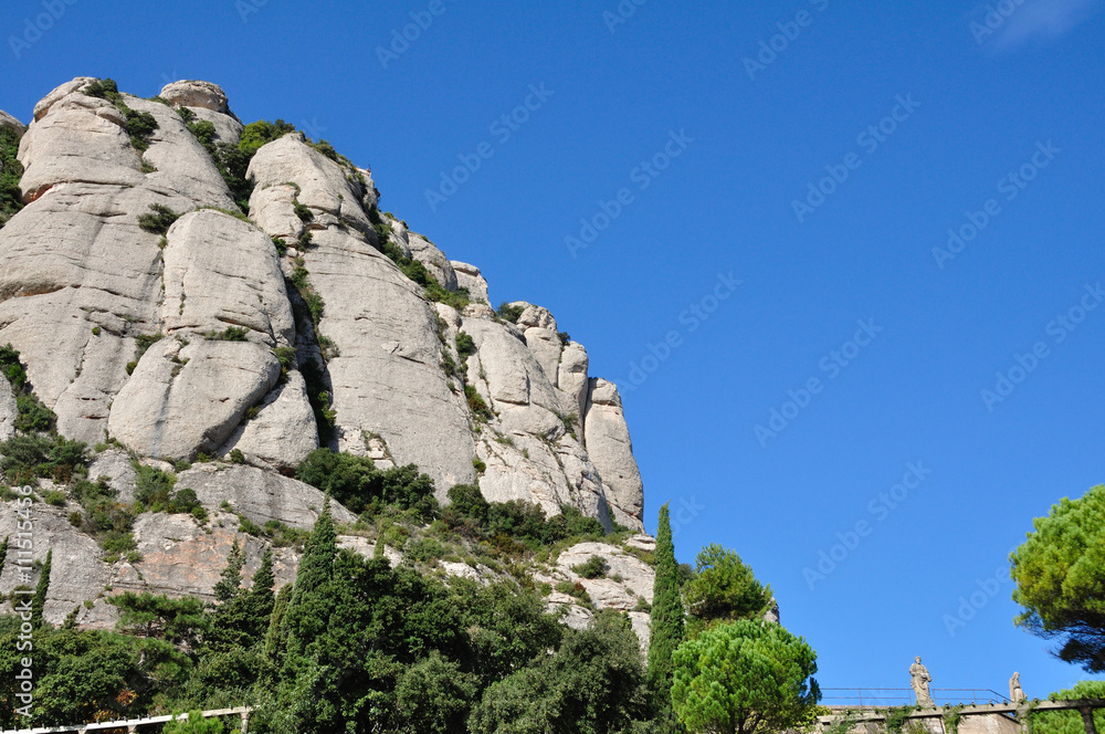 Mountain of Montserrat, Barcelona, Spain