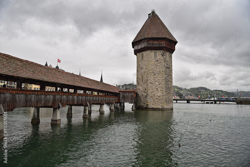 Kapellbrücke in Luzern | Schweiz