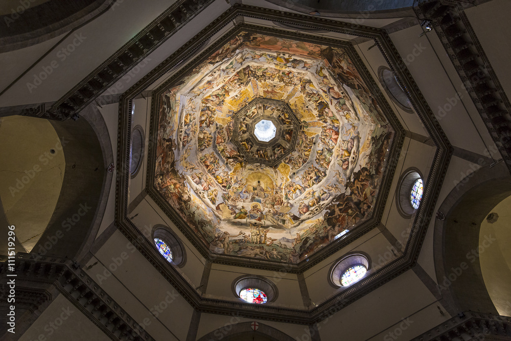 Fototapeta premium cathedral Santa Maria del fiore, Florence, Italy