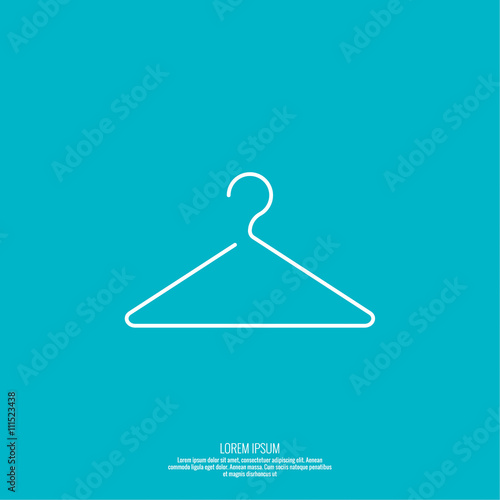 Vector icon hanger.