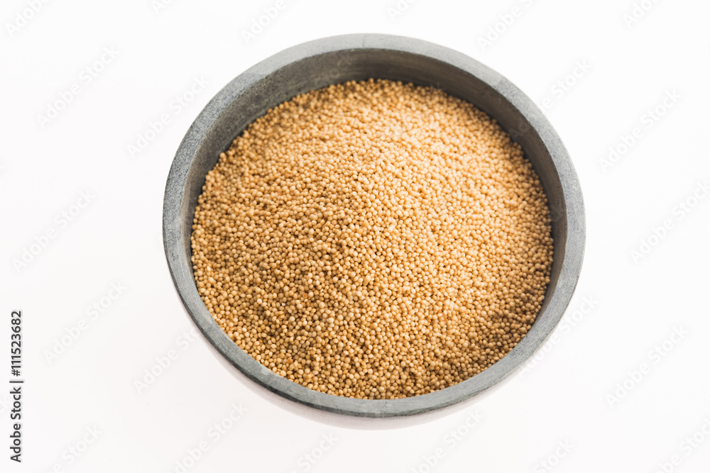 amaranth seeds isolated on white amaranth seeds isolated on white