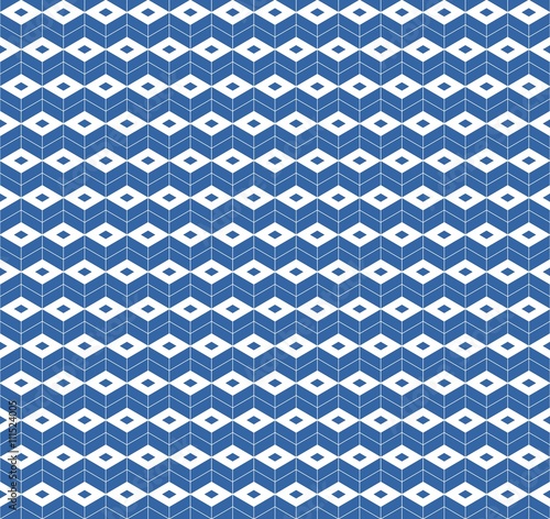 hexagone-cube géométrique