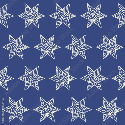 Doodle seamless pattern background.