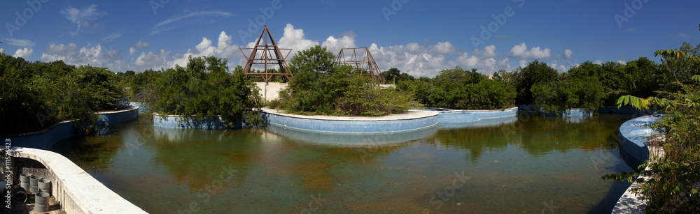 Abandon swimming pool and hottubs full of rain water serive as the perfect environment for mosquitos to breed and the spread of diseases like Zika, Malaria, West Nile