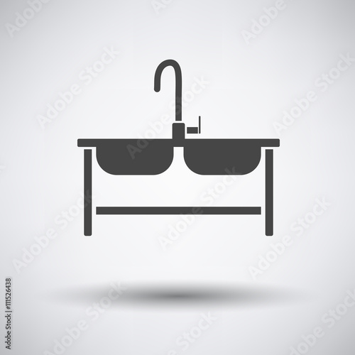 Double sink icon