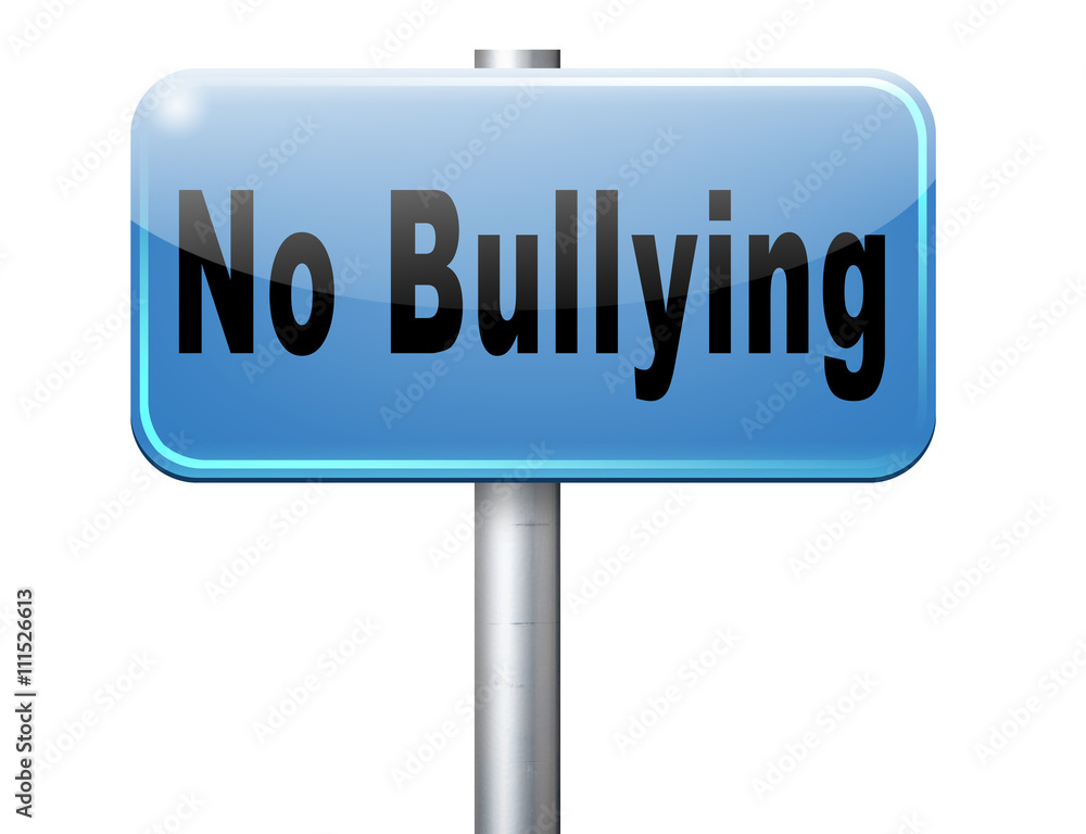 Bully free zone, Stop bullying at school or at work stopping or online... Bully free zone, Stop bullying at school or at work stopping or online...
