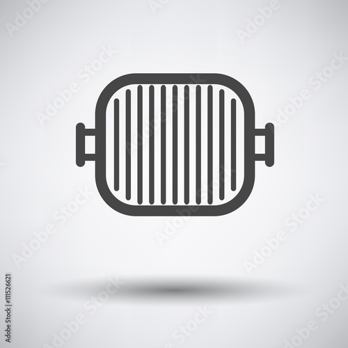 Grill pan icon