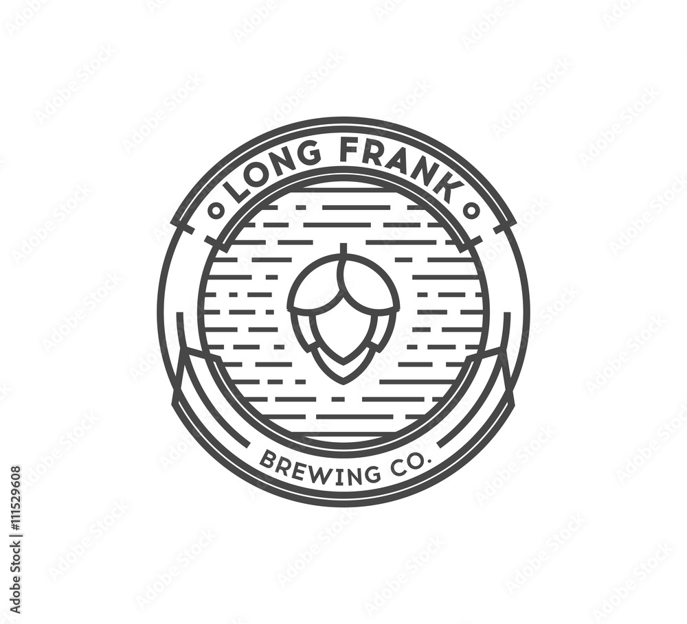 Beer logo template. Vector design element. Beer logo template. Vector design element.