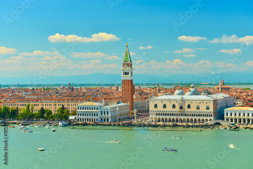 General view of Venice, Italy