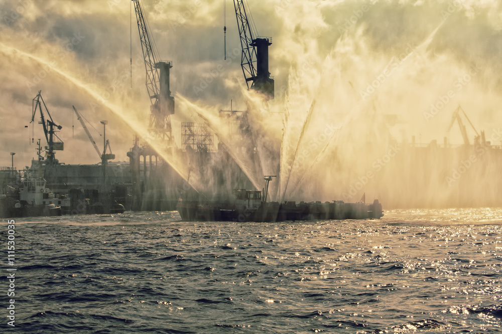 Fototapeta premium Wasserspiele