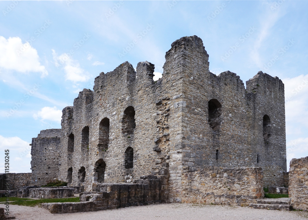 Burgruine - Ruins of medieval castle in Germany