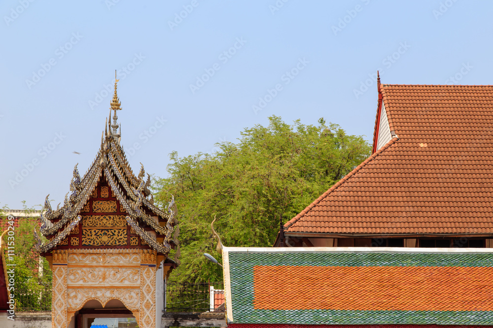 part of the temple Wat Phra That Haripunchai in Lamphun
