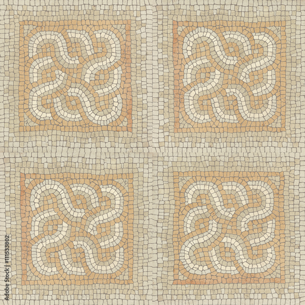 Brown marble-stone mosaic texture. (High.res.) Brown marble-stone mosaic texture. (High.res.)