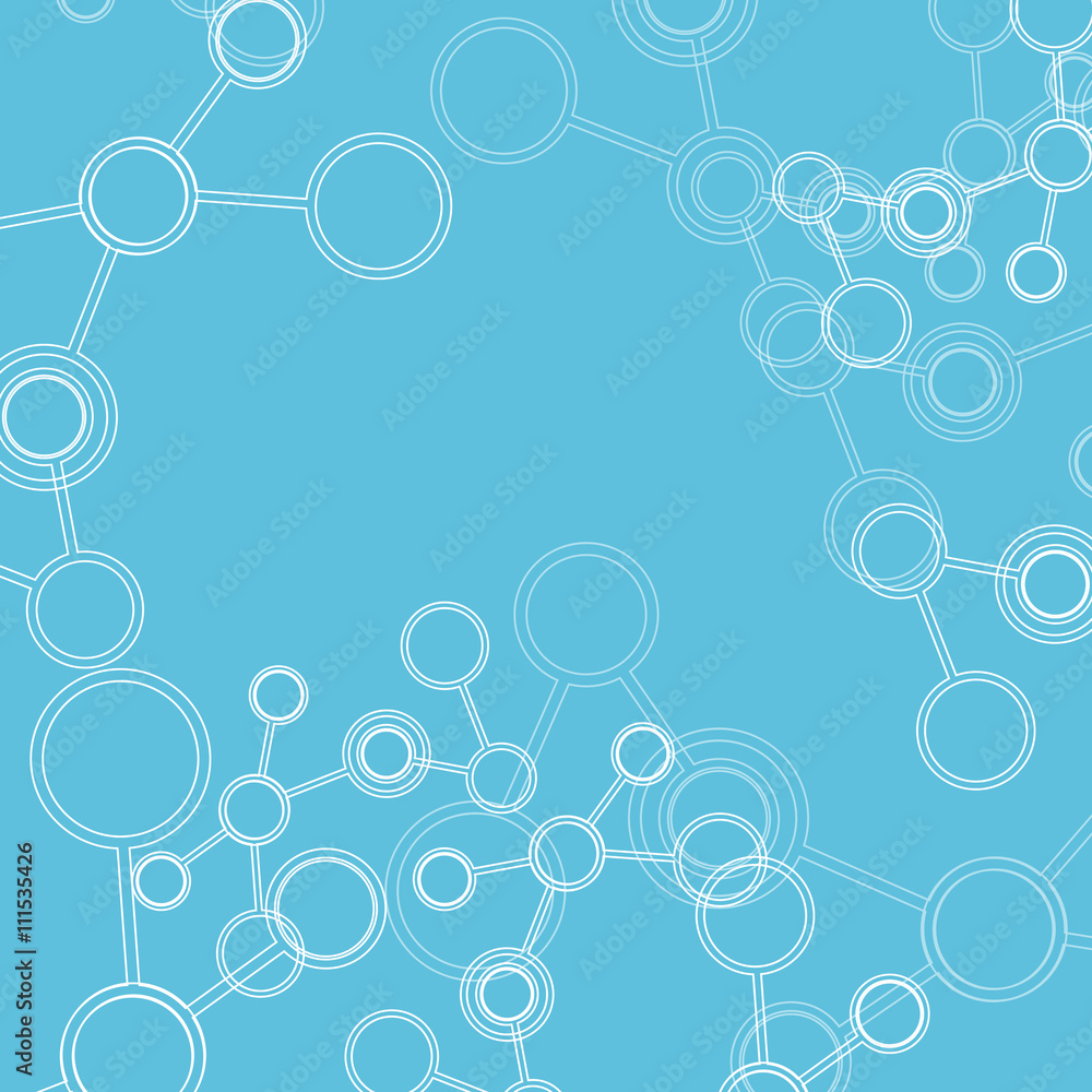 Design science concept. Vector connect molecule background Design science concept. Vector connect molecule background