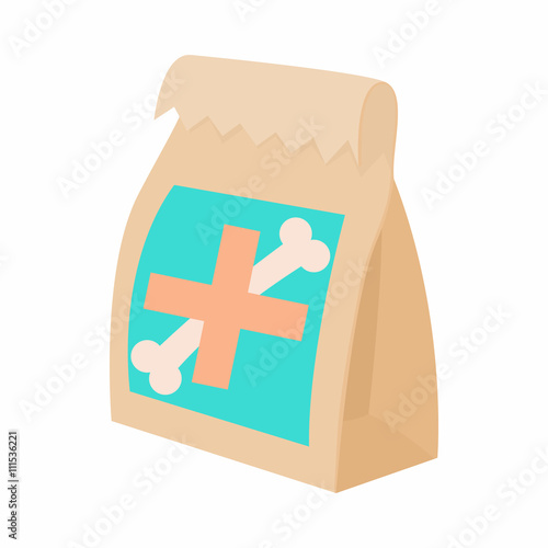 Packaging medication for animals icon