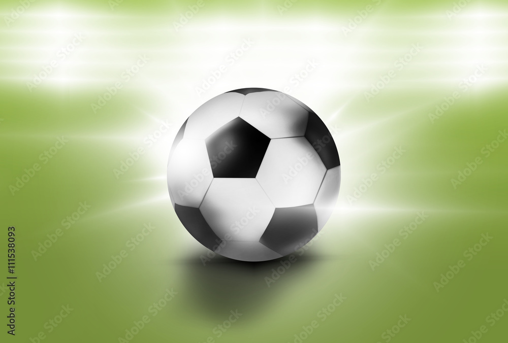 Obraz premium sport football soccer 3D