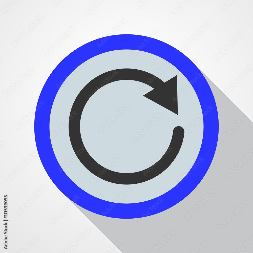 Icon of recycle - vector illustration. Icon of recycle - vector illustration.
