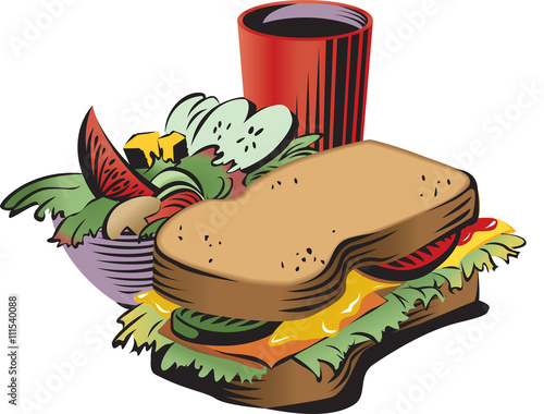 Food for Lunch color