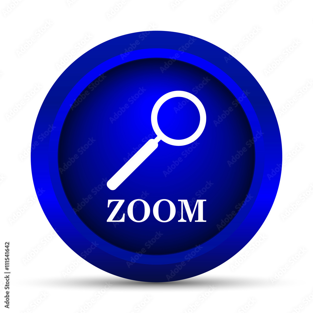 Zoom with loupe icon Zoom with loupe icon