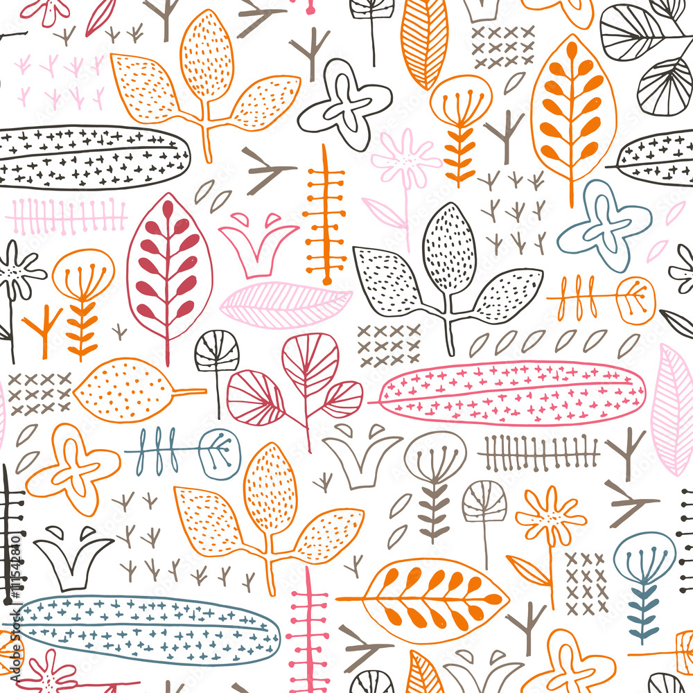 vector floral seamless pattern vector floral seamless pattern