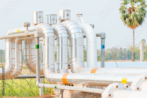 Tableau sur toile Piping Upstream Process oil and gas