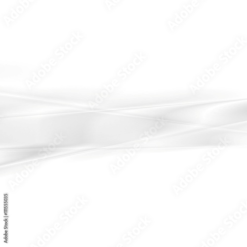 Grey abstract stripes on white background