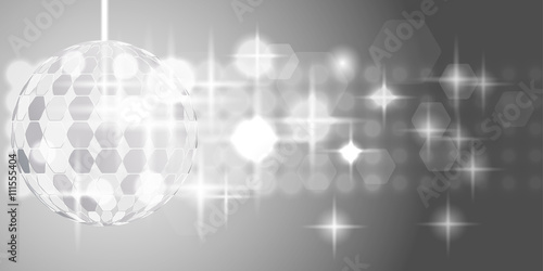 Chrome disco ball