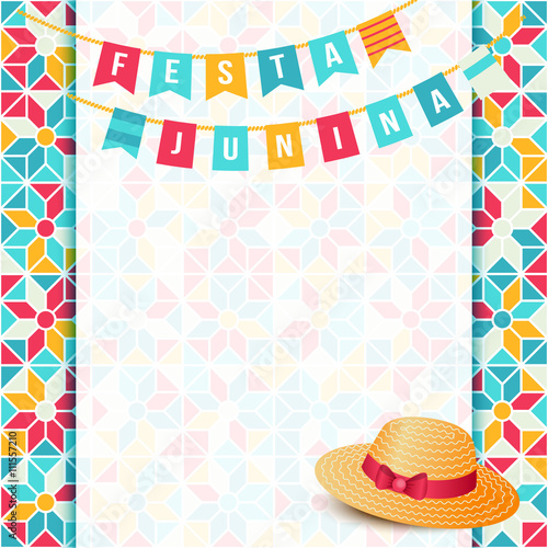 Festa Junina illustration - Brazil june festival