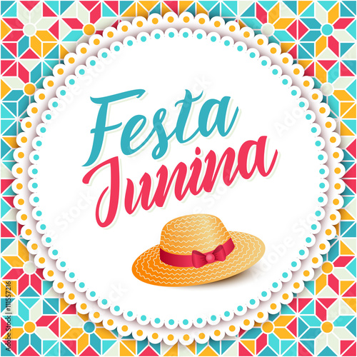 Festa Junina illustration - Brazil june festival