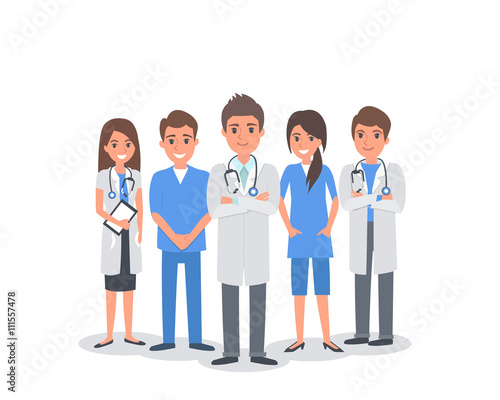 Group of doctors