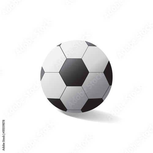 Soccer ball isolate