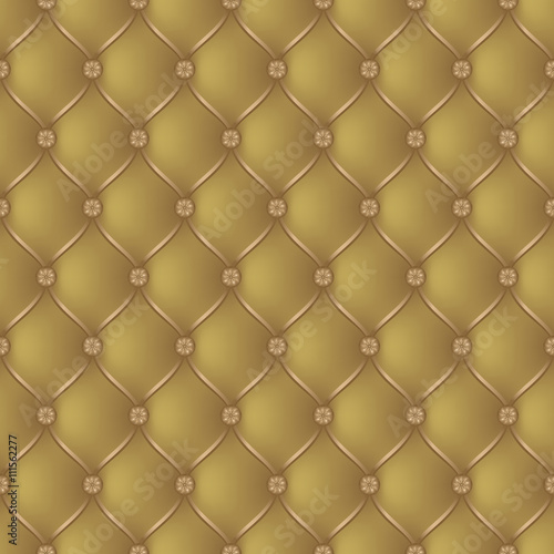 Abstract upholstery on a gold background