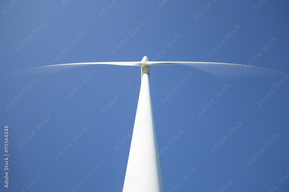 Wind Power Station from Below Wind Power Station from Below