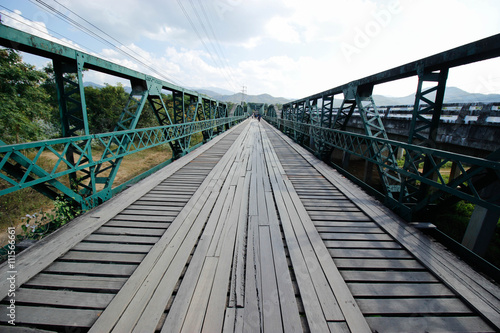 Fototapeta Naklejka Na Ścianę i Meble -  bridge in pai 16 December 2015: 