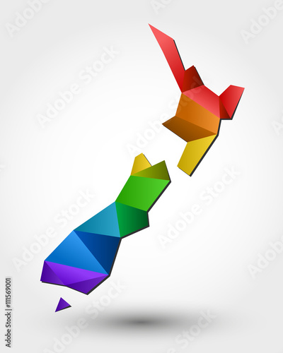 colorful New Zealand